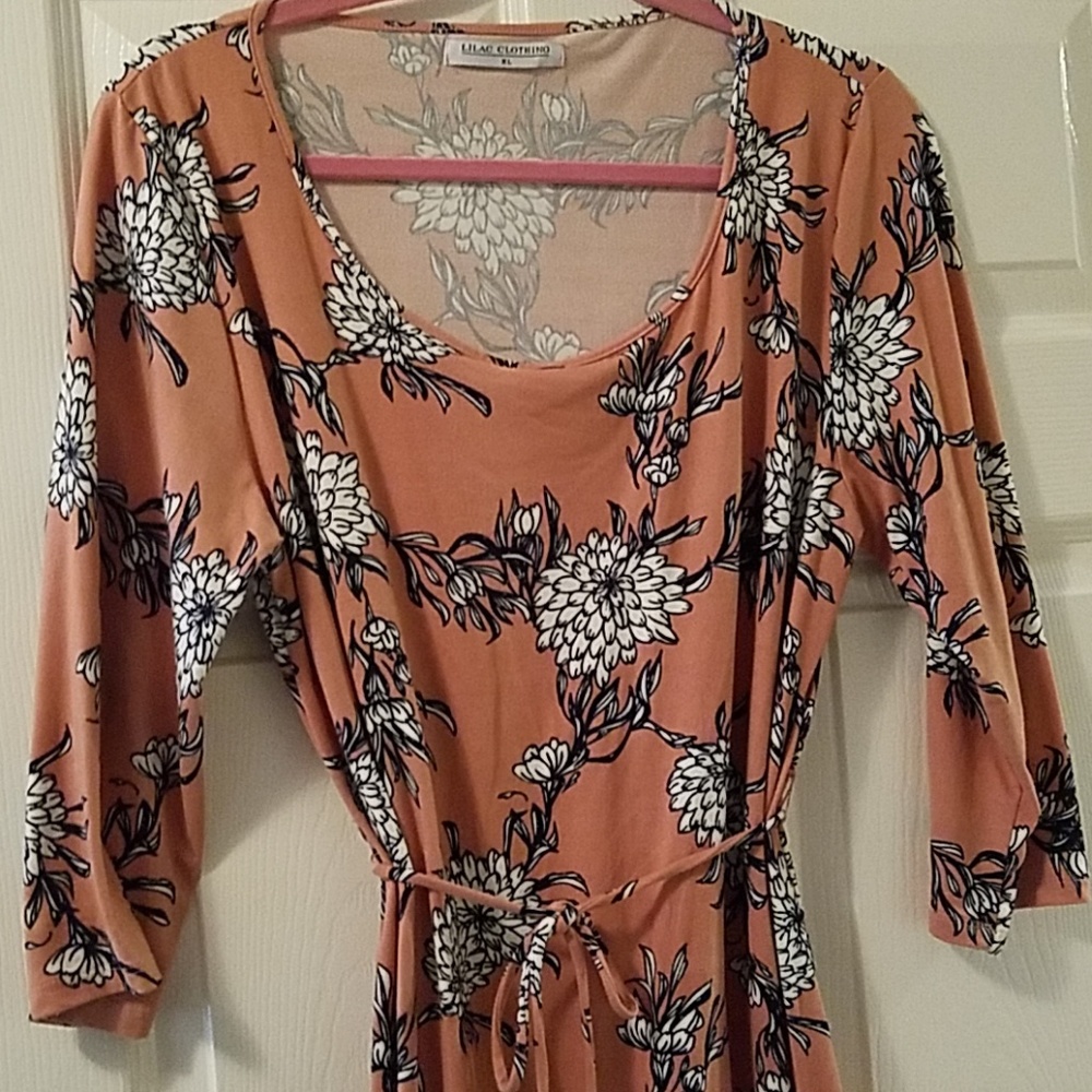 3/4" sleeve Dress